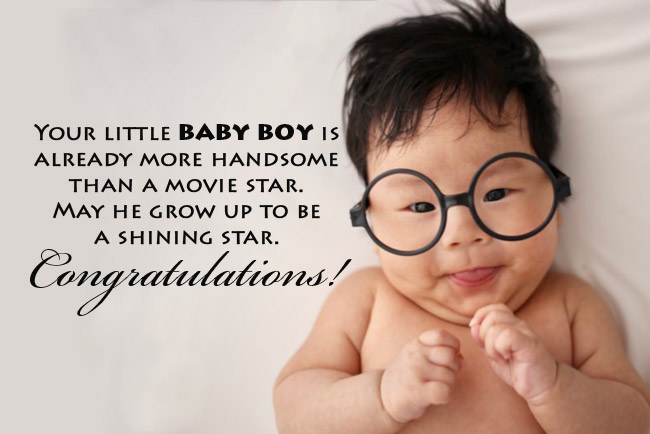 Congratulations for Baby Boy