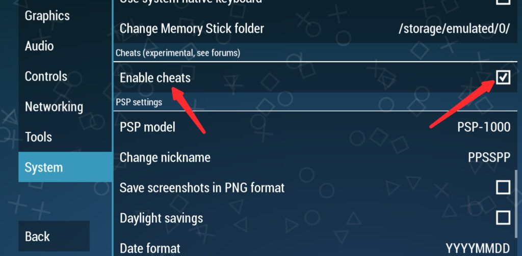 Ppsspp cheat.db file download 